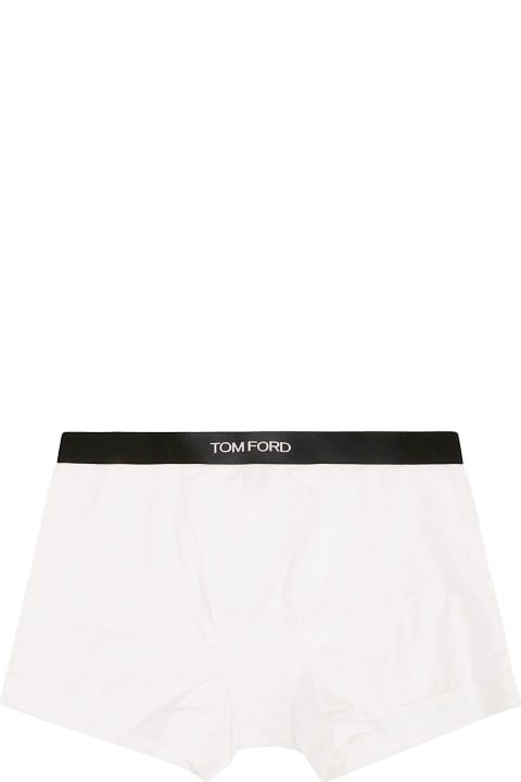 Tom Ford Underwear for Men Tom Ford Logo Waist Boxer Shorts