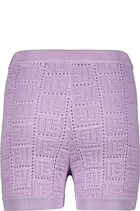 Balmain Pants & Shorts for Women Balmain Knitted Shorts