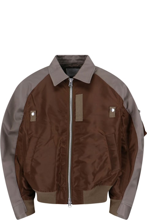 Sacai for Kids Sacai Tech Bomber Jacket