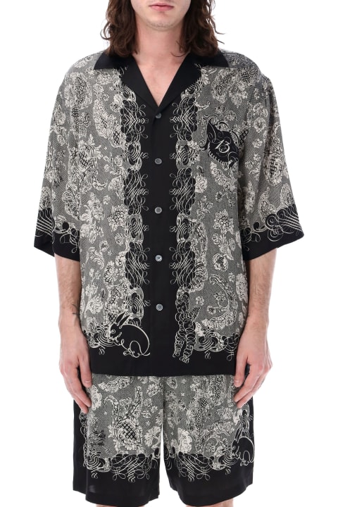 Clothing for Men Acne Studios Printed Bowling Shirt
