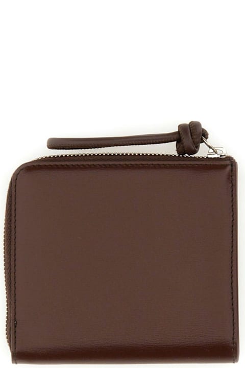 Jil Sander Wallets for Women Jil Sander Logo Print Square Wallet