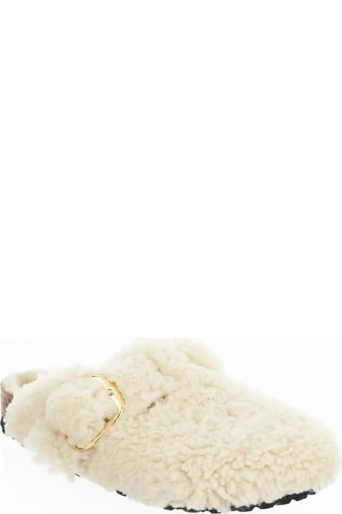 Birkenstock Boston Big Buckle Teddy Shoes