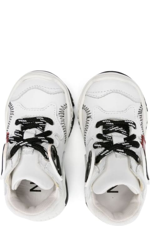 Sale for Kids N.21 Chunky Sneakers With Print