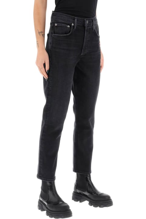 AGOLDE Clothing for Women AGOLDE Riley High-waisted Cropped Jeans