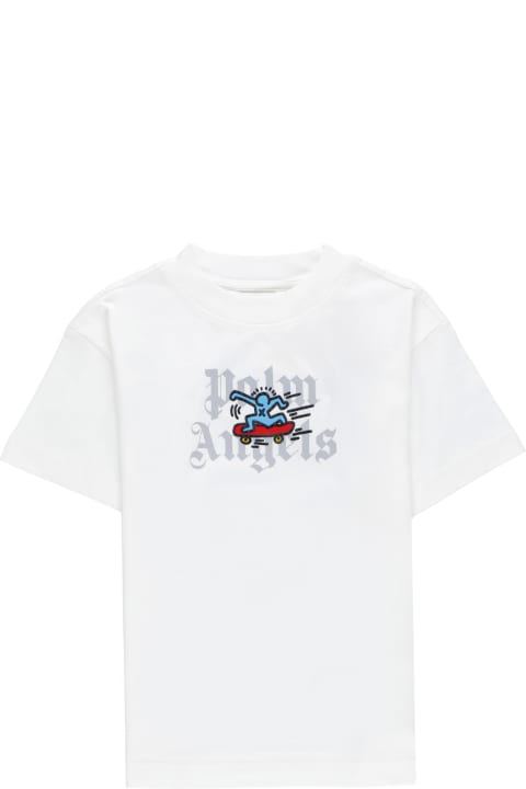 Fashion for Boys Palm Angels T-shirt With Logo