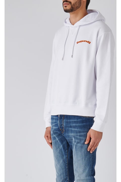 Dsquared2 Sale for Men Dsquared2 Cool Fit Hoodie Sweatshirt