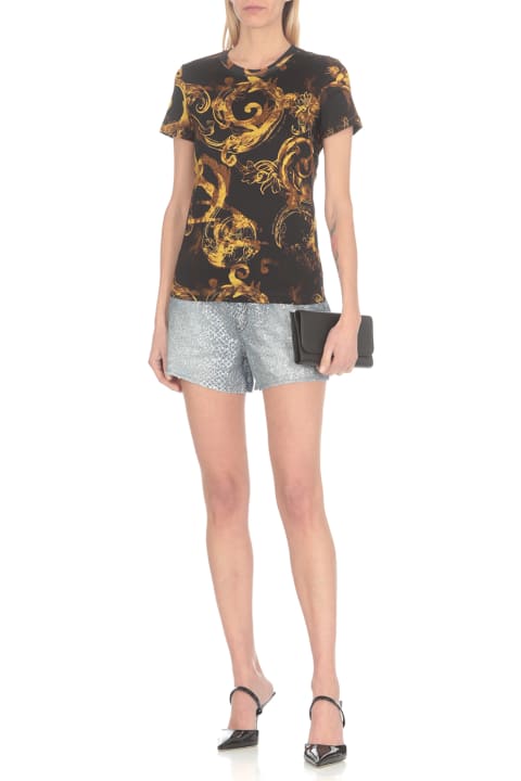 Versace Jeans Couture for Women Versace Jeans Couture Watercolour Couture T-shirt