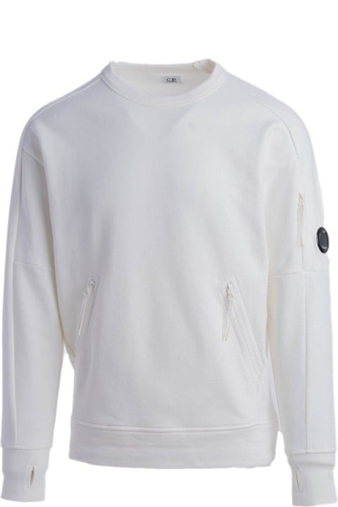 C.P. Company Fleeces & Tracksuits for Women C.P. Company Goggles-detailed Drop Shoulder Hoodie