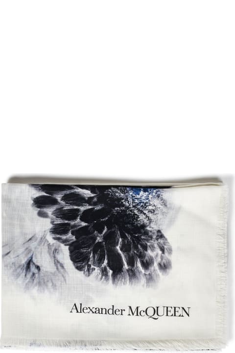 Scarves & Wraps for Women Alexander McQueen Graphic Printed Scarf