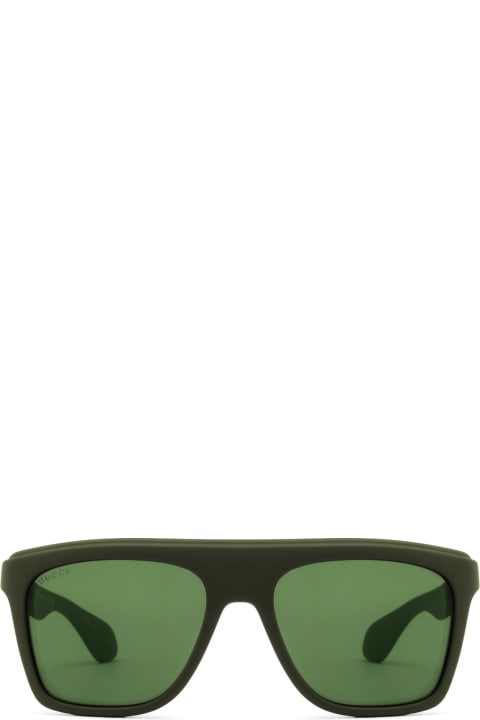 Eyewear for Men Gucci Eyewear Gg1570s Green Sunglasses