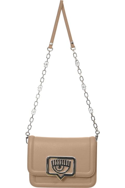 Homeware Chiara Ferragni Chiara Ferragni Brown Shoulder Bag