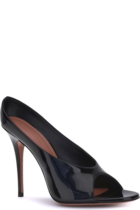 Amina Muaddi for Women Amina Muaddi Anok Leather Sandals