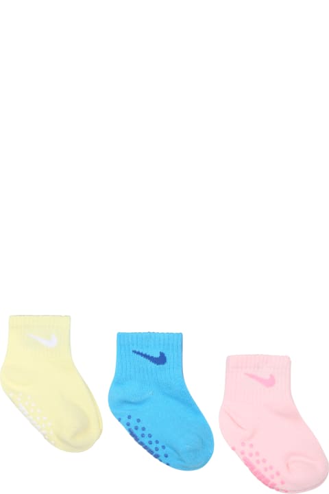 Sale for Baby Girls Nike Multioclro Set For Baby Kids With Iconic Swoosh