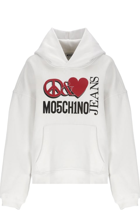 M05CH1N0 Jeans Fleeces & Tracksuits for Women M05CH1N0 Jeans Peace & Love Hoodie