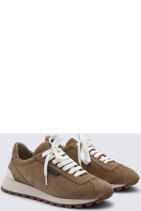 Brunello Cucinelli Antilope Suede Sneakers