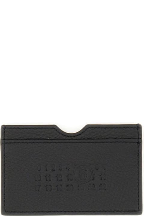 MM6 Maison Margiela محافظ لـ السيدات MM6 Maison Margiela Card Holder With Logo