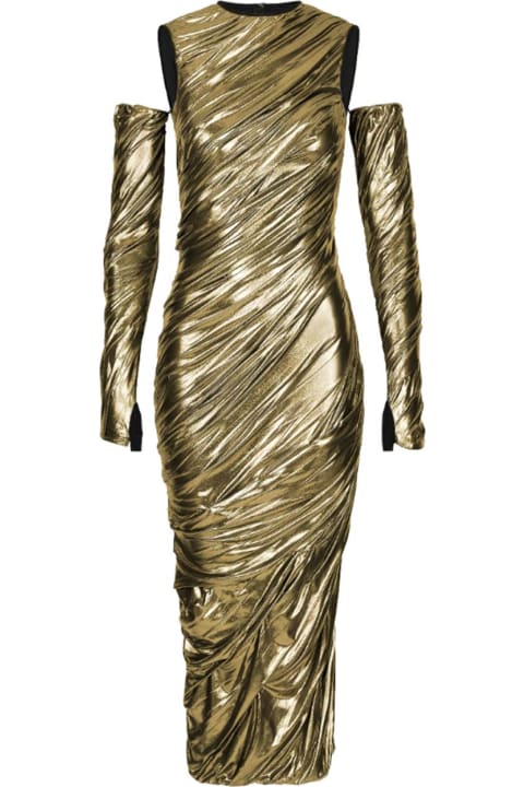 Dolce & Gabbana Dresses for Women Dolce & Gabbana Strapless Longuette Satin Dress