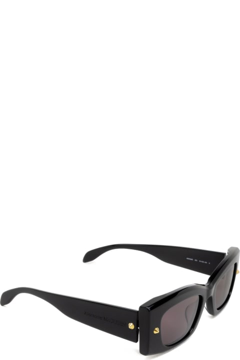 Alexander McQueen Eyewear Eyewear for Women Alexander McQueen Eyewear Am0426s Black Sunglasses