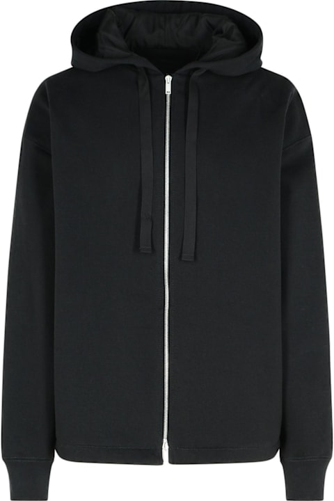 Jil Sander Fleeces & Tracksuits for Men Jil Sander Long-sleeved Zipped Hoodie