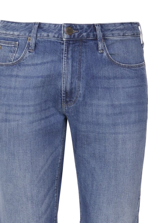 メンズ新着アイテム Emporio Armani Slim Mid-rise Jeans
