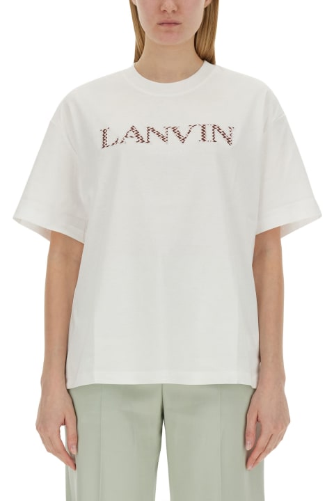 Topwear for Women Lanvin T-shirt With Logo
