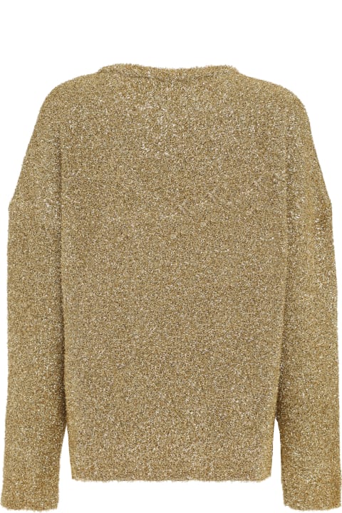 Paco Rabanne Sweaters for Women Paco Rabanne Long Sleeve Crew-neck Sweater