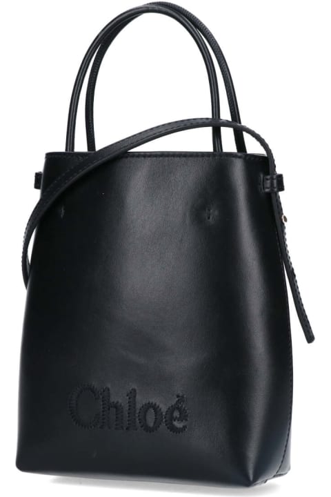 Chloé for Women Chloé Sense Micro Tote Bag