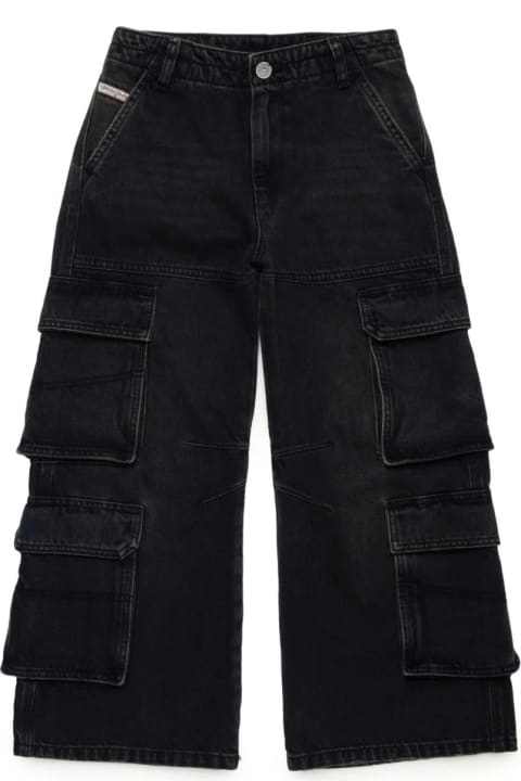 Diesel Bottoms for Girls Diesel Jeans Cargo