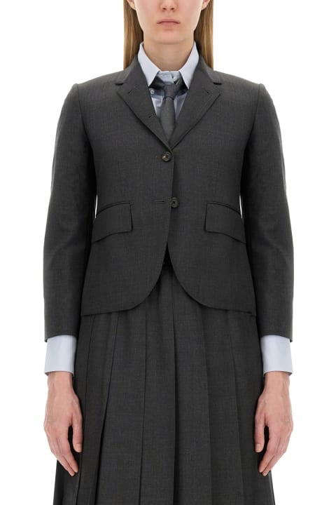 Thom Browne معاطف وجواكت لـ السيدات Thom Browne Single-breasted Blazer