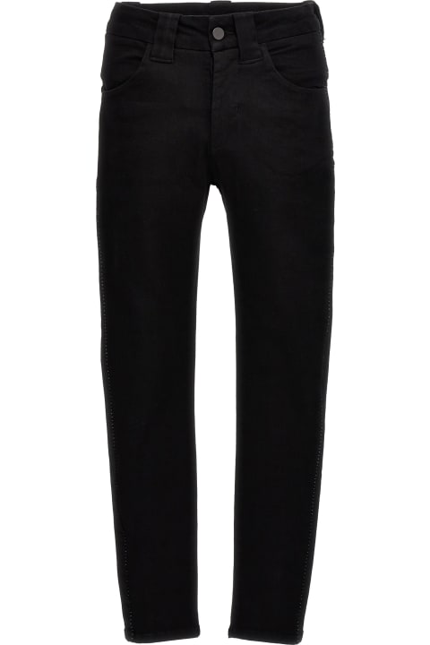 Stretch Jeans With Contrast Stitching