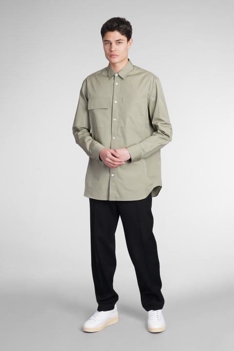 Shirts for Men Jil Sander Shirt In Khaki Cotton