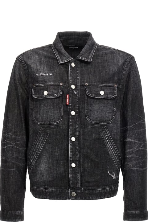 Dsquared2 for Men Dsquared2 'boxy Jean' Jacket