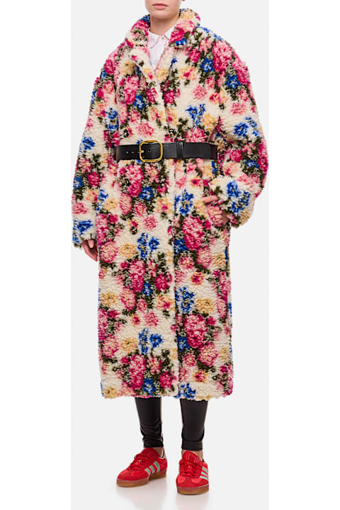 Clothing Sale for Women Loewe Double Breasted Floreal Coat