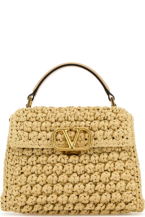 Bags for Women Valentino Garavani Raffia Vsling Handbag