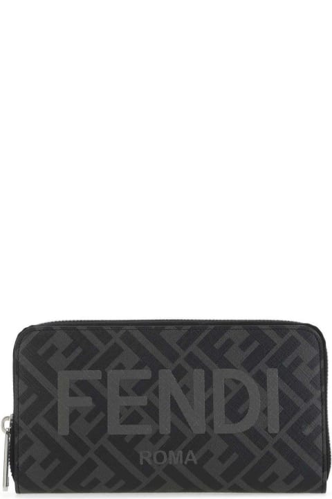 Roma Lettering Continental Wallet