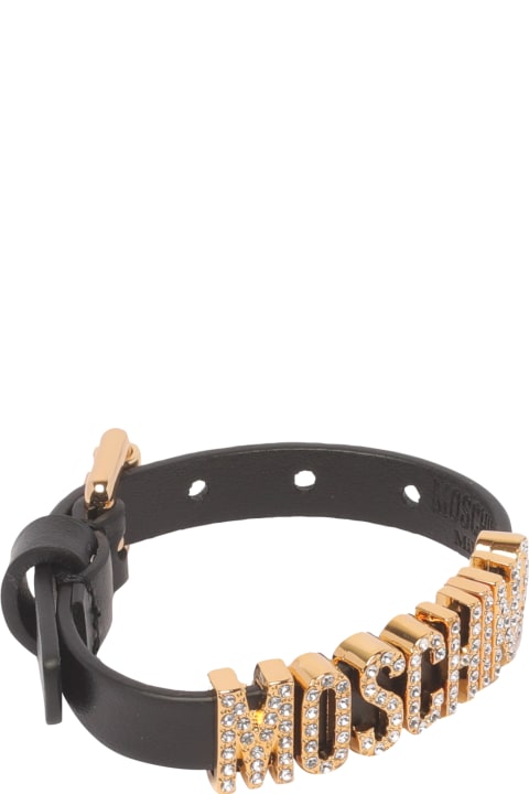 Jewelry for Women Moschino Crystal Lettering Bracelet