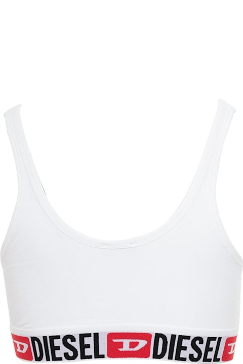 Diesel Topwear for Women Diesel Ufsb-oriba Cropped Sleeveless Top