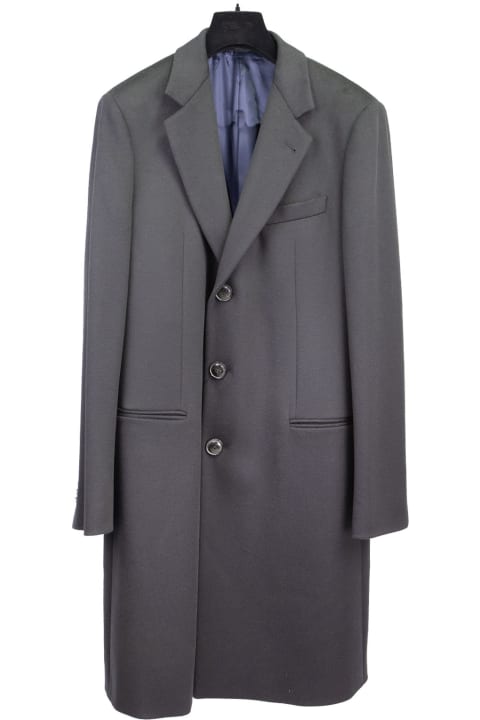 Giorgio Armani Coats & Jackets for Men Giorgio Armani Wool Coat