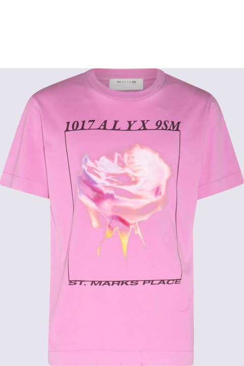 1017 ALYX 9SM Topwear for Women 1017 ALYX 9SM Pink Cotton Icon Flower T-shirt