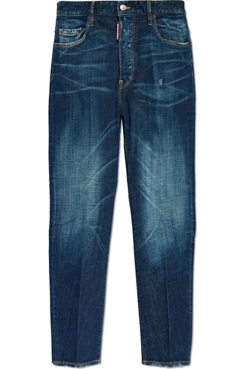 Dsquared2 for Men Dsquared2 Distressed Straight-leg Jeans