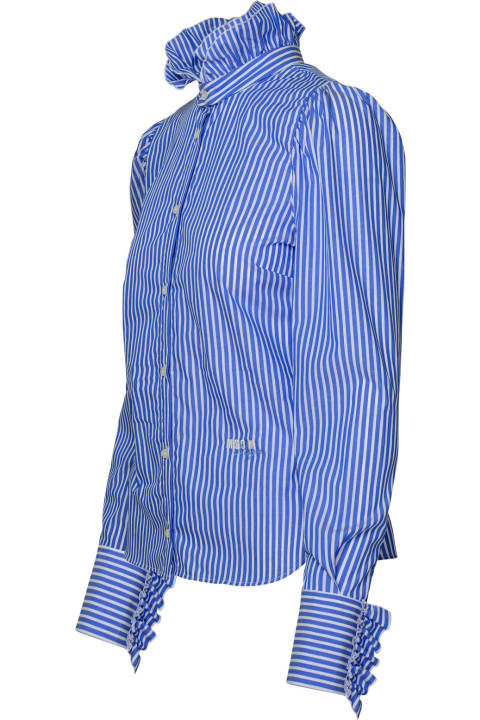 MSGM for Women MSGM Striped Cotton Shirt