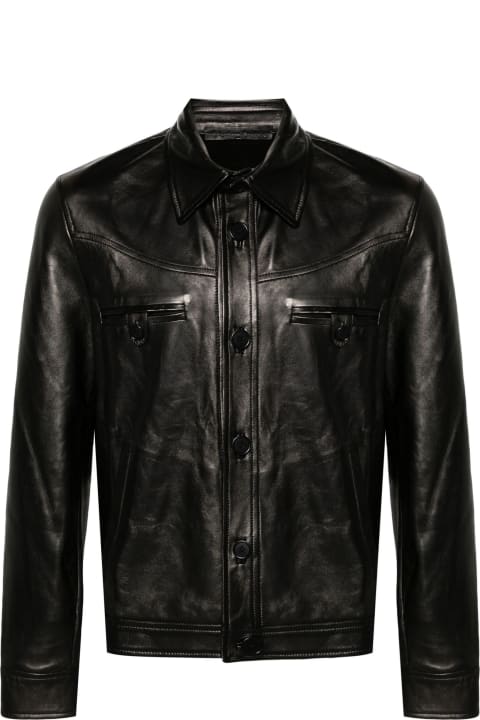 Coats & Jackets for Men Salvatore Santoro Salvatore Santoro Jackets Black