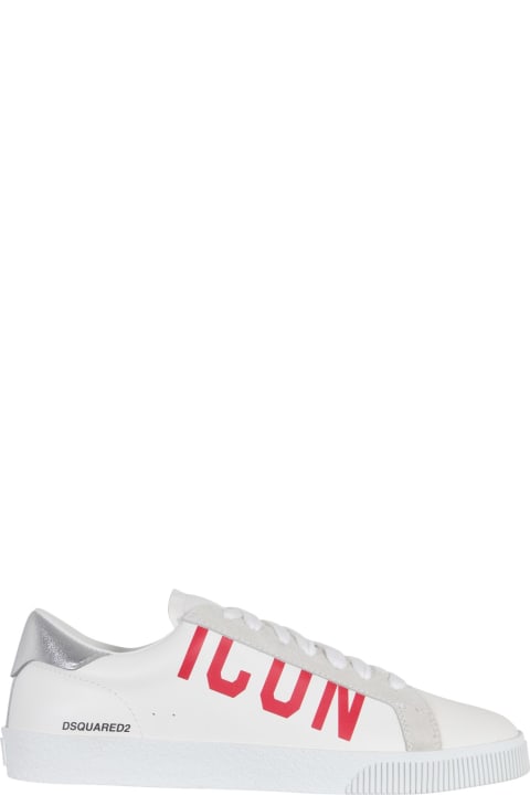 Fashion for Women Dsquared2 Leather Sneakers Dsquared2
