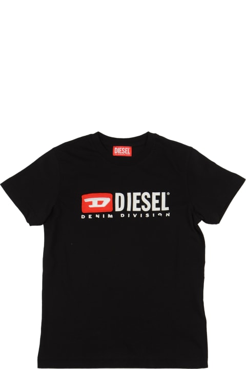 Diesel Kids Diesel Tinydivstroyed T-shirt