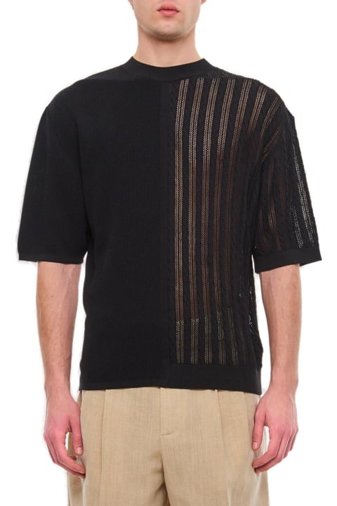 Jacquemus for Men Jacquemus Contrast Knitted Top