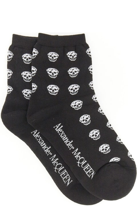 Underwear & Nightwear for Women Alexander McQueen Skull Sock