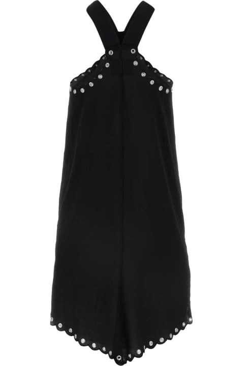Isabel Marant for Women Isabel Marant Black Polyester Tegany Mini Dress