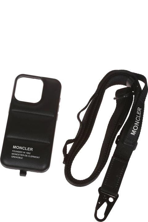 Moncler Hi-Tech Accessories for Men Moncler Nakoa Cover Iphone 15 Pro
