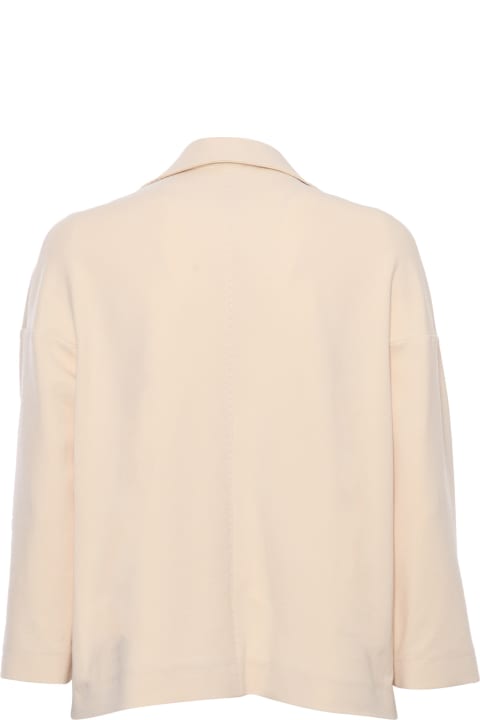 Circolo 1901 Clothing for Women Circolo 1901 Beige Pea Jacket