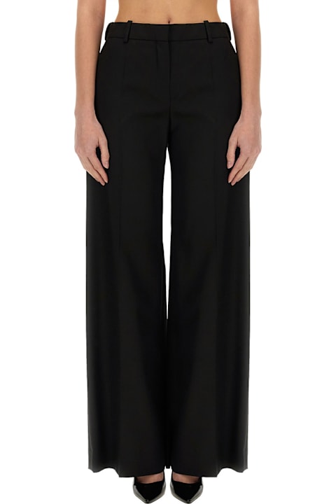 Nina Ricci سراويل طويلة وقصيرة لـ السيدات Nina Ricci Wide Gabardine Pants